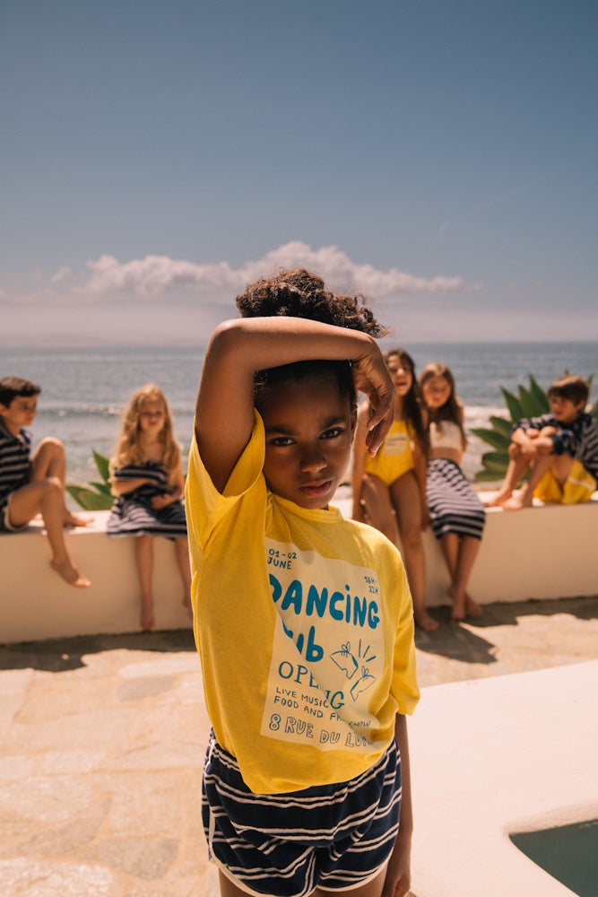 Juju Navy Stripes Shorts