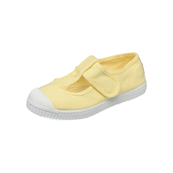 CIENTA sneakers with Velcro New Yellow