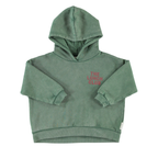 Sweat à Capuche Vert Motif Pomme Piupiuchick pour enfant