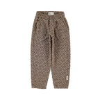Brown Animal Print Trousers