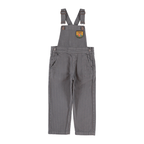 Salopette Gris Rayures Noires Piupiuchick pour enfant