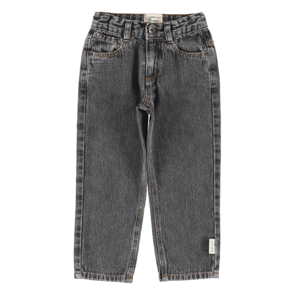 Jeans droit Gris