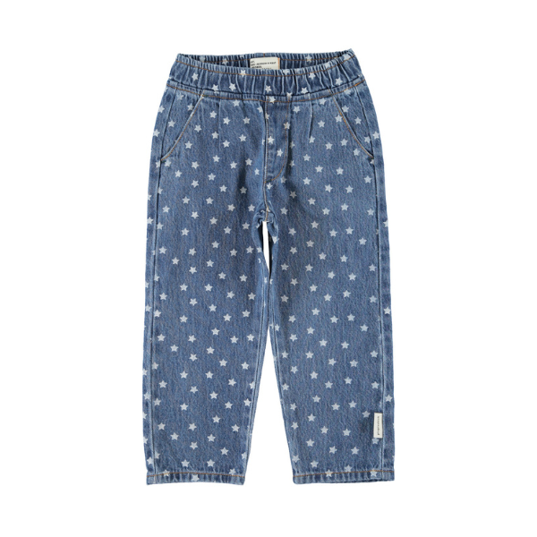 Navy Star Trousers
