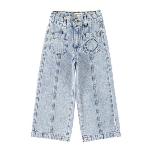 Jeans Flare Bleu