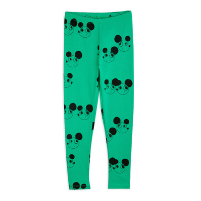 vêtement durable pour enfants mini rodini Legging vert ritzrats