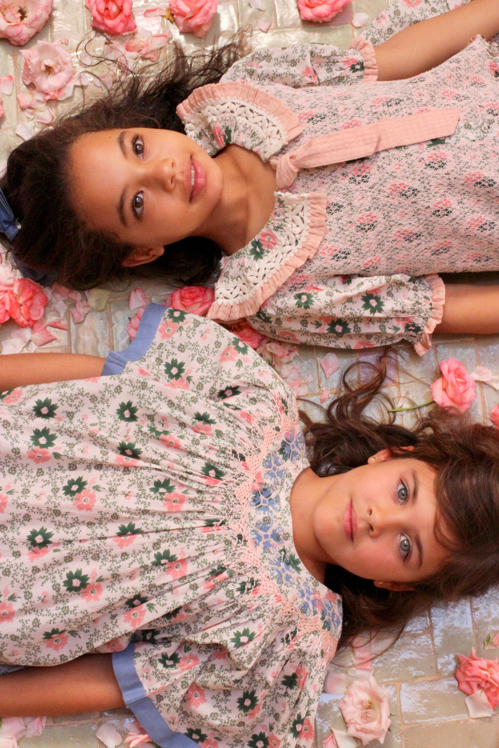 vetements durables enfants bonjour Tunique Prairie in bloom