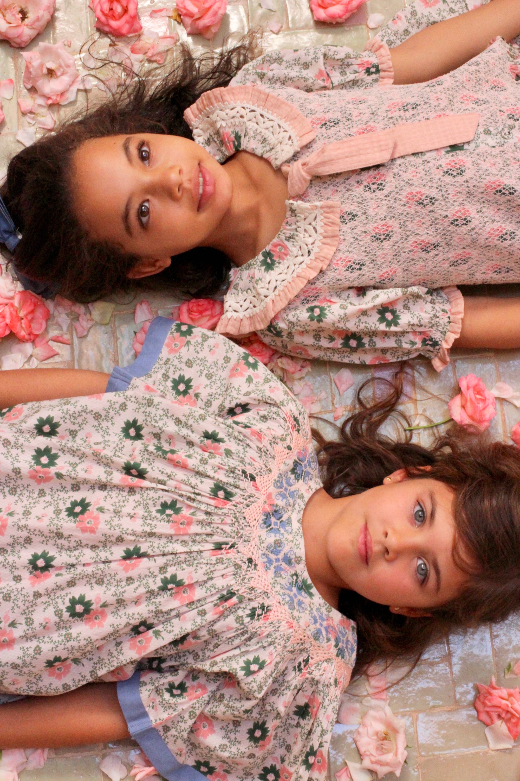 vetements durables enfants bonjour Tunique Prairie in bloom