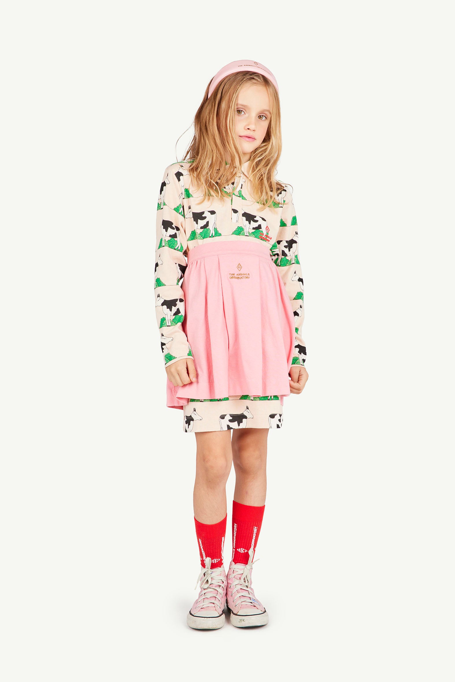 Turkey pink skirt