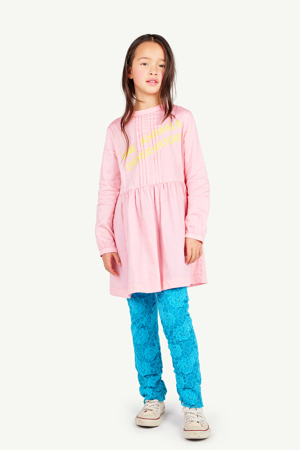 Tortoise pink dress