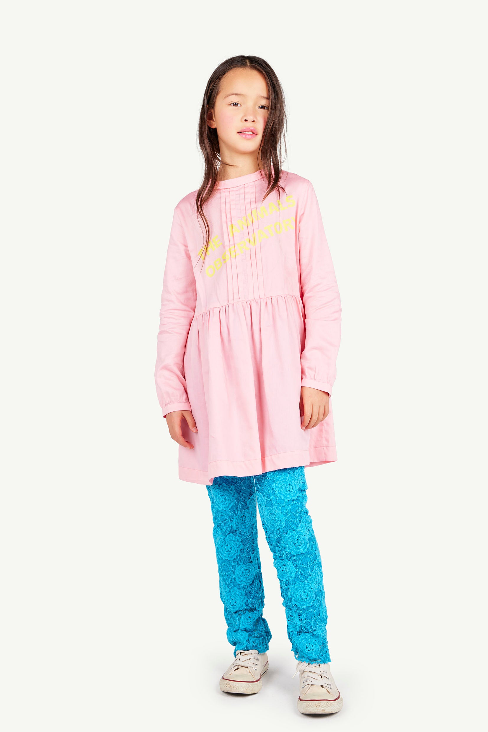 Tortoise pink dress