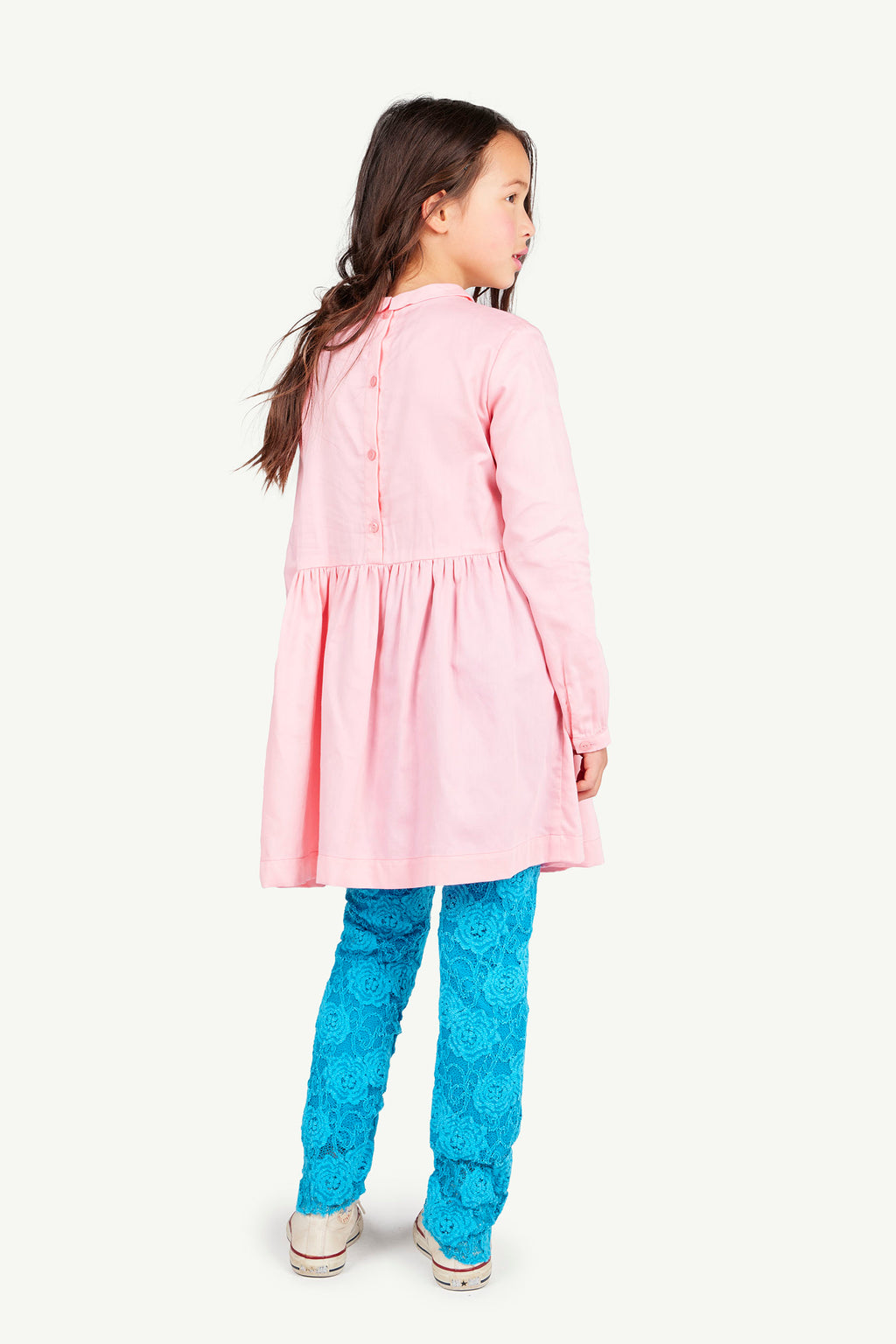 Tortoise pink dress