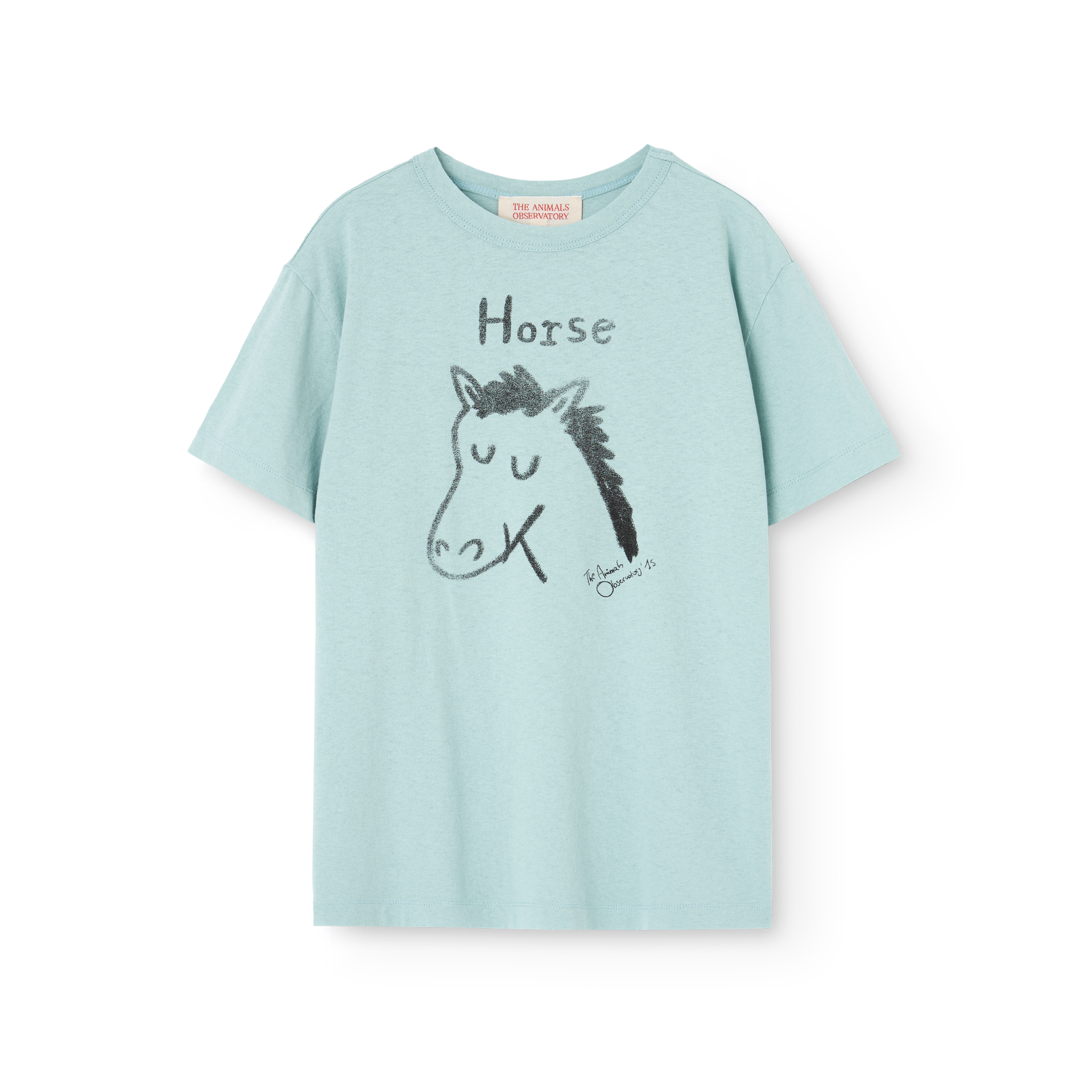 Light Blue Horse T-shirt