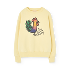 Sweat enfant Rooster – Jaune