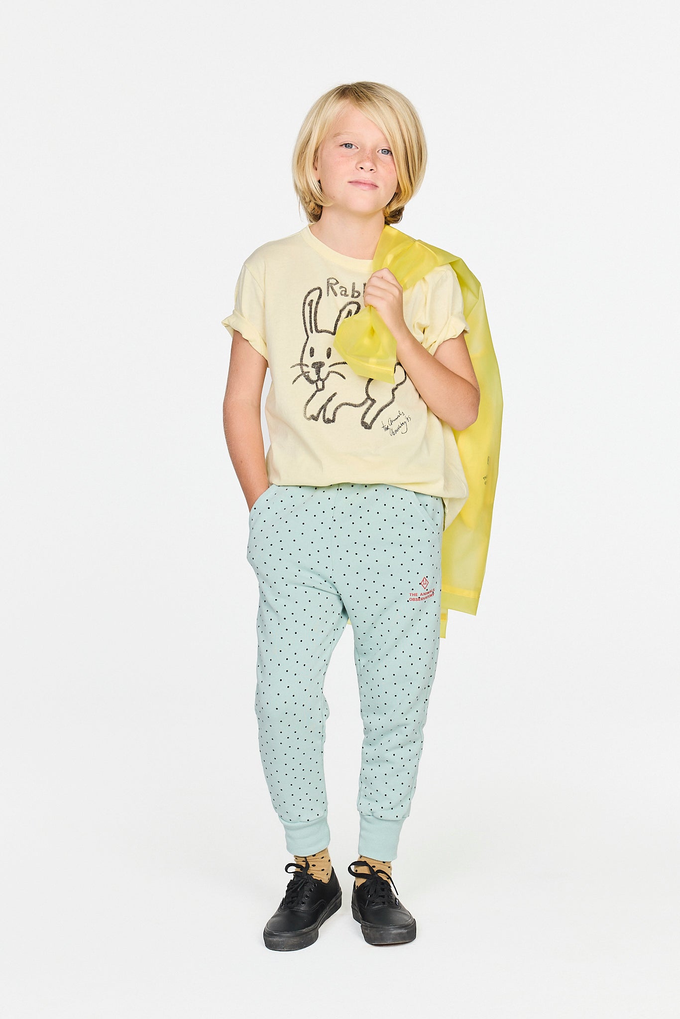 Yellow rabbit t-shirt