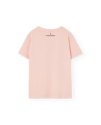 Pink rooster T-shirt with “LOVE” print