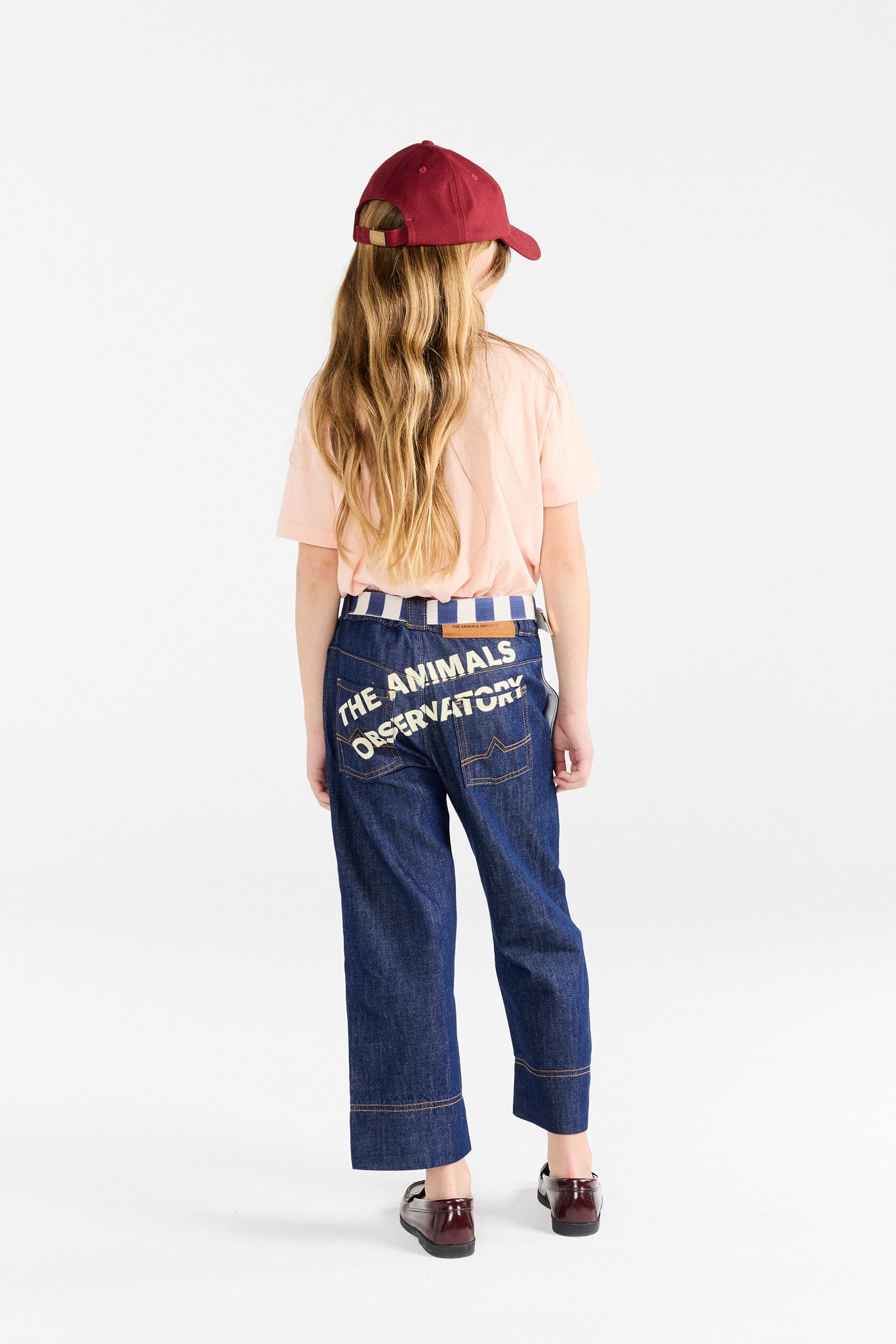 Pink rooster T-shirt with “LOVE” print
