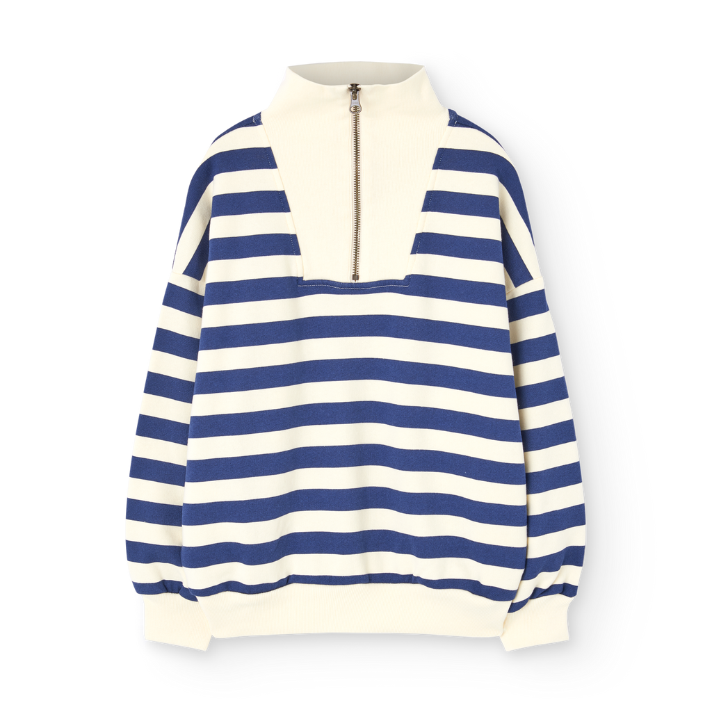 Blue striped Blowfly sweatshirt