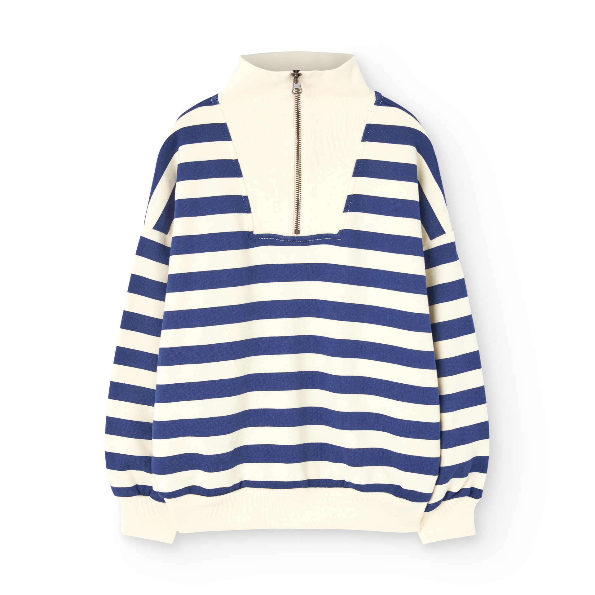 Blue striped Blowfly sweatshirt