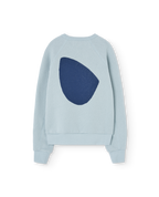 Light blue shark sweatshirt