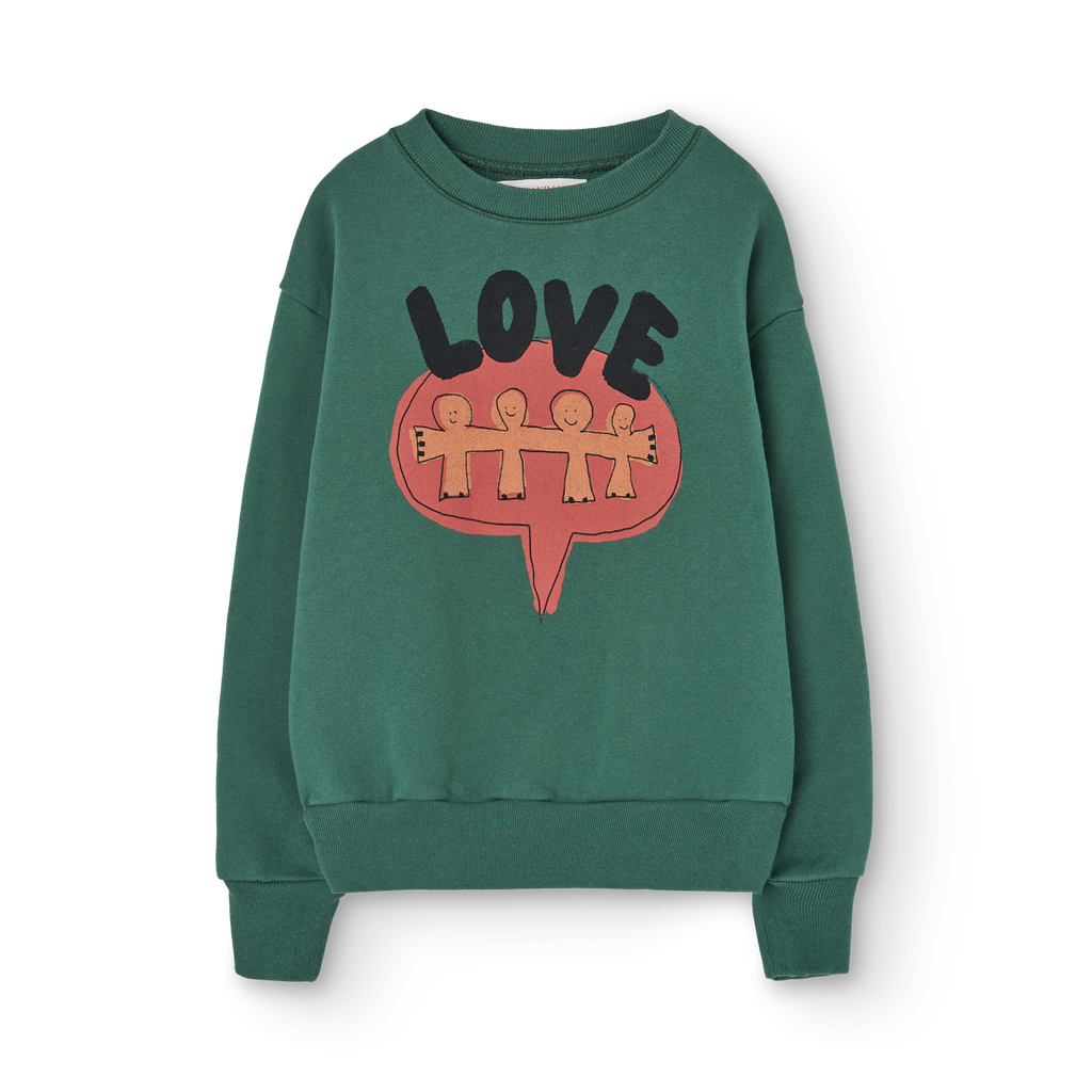 Green Bear Sweatshirt “LOVE”