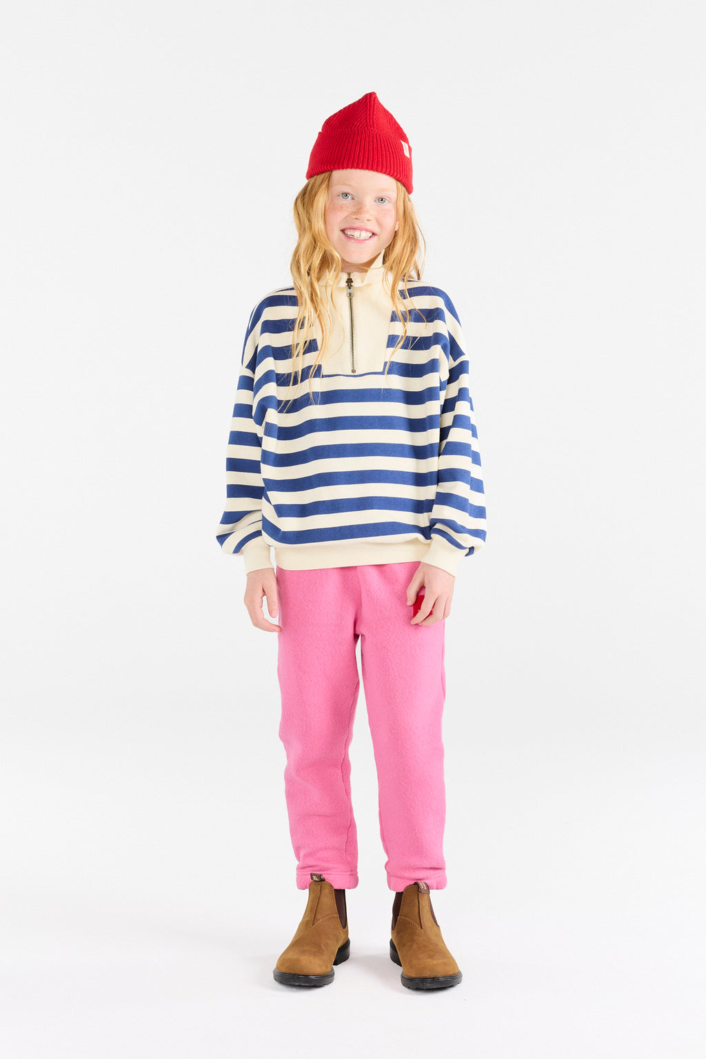 Fuchsia pink dromedary jogging pants