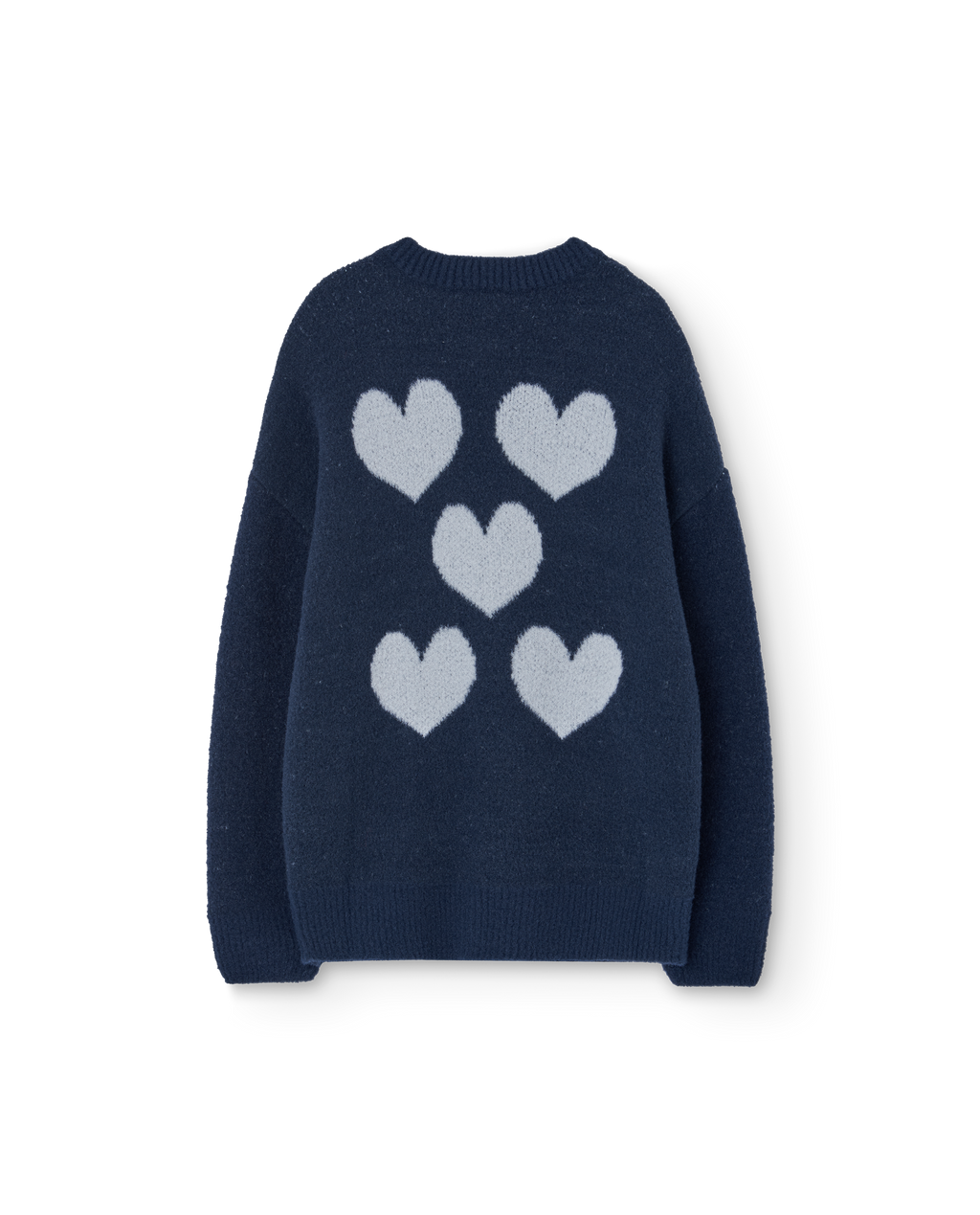 Plain navy blue Racoon cardigan