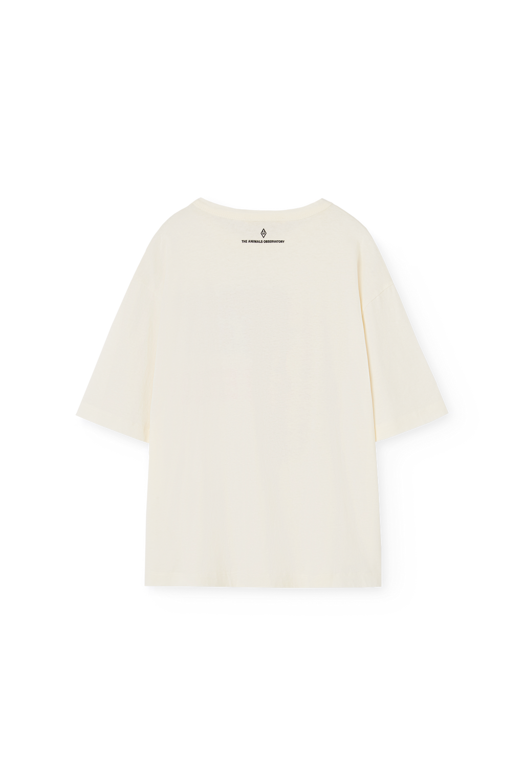 T-shirt collie Bomar Pluto écru
