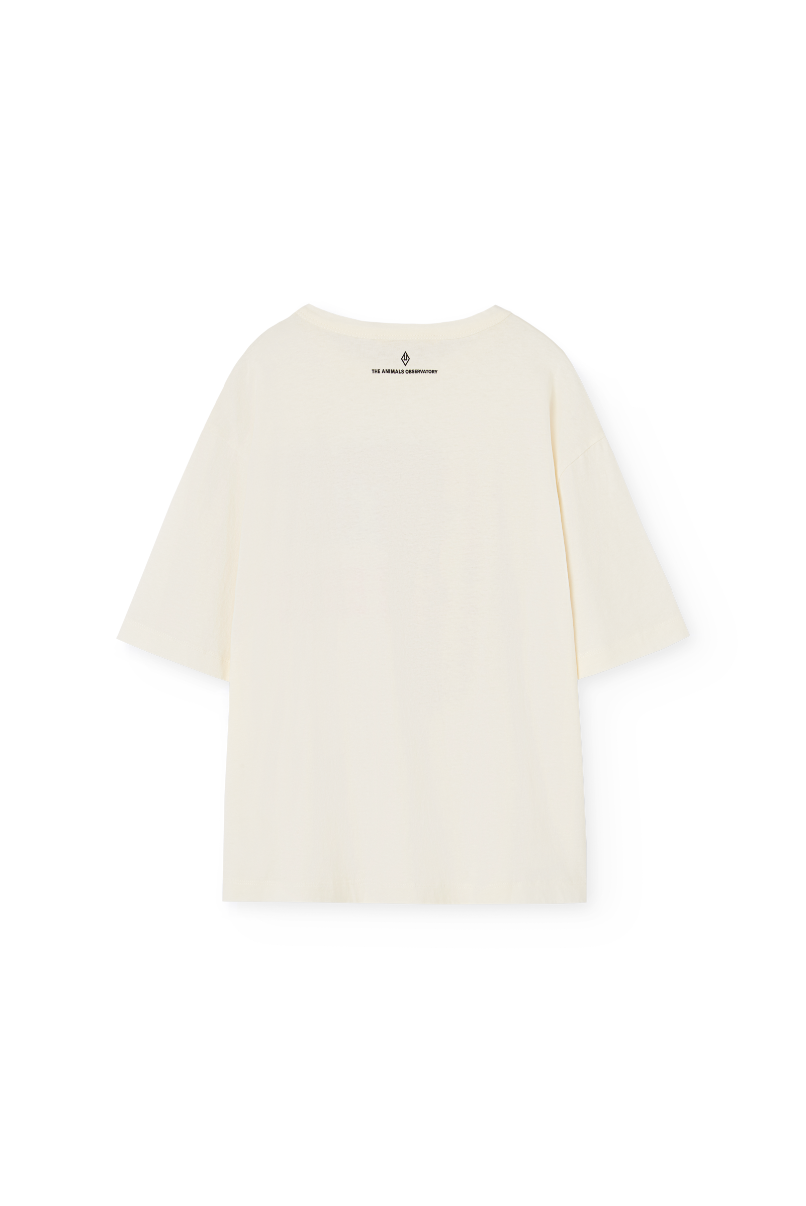 T-shirt collie Bomar Pluto écru