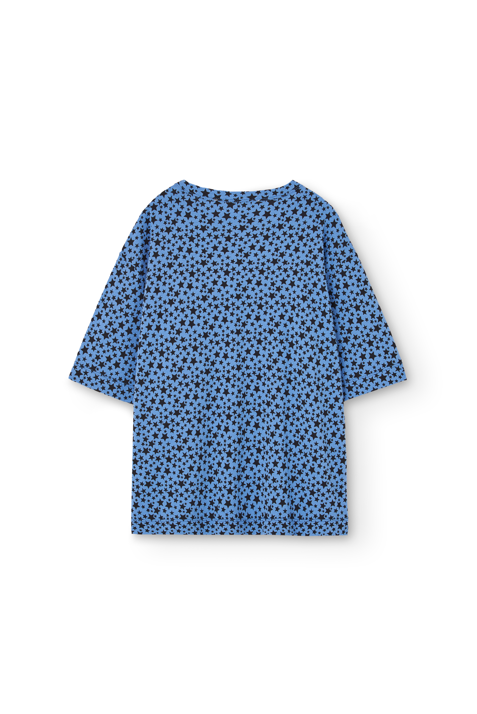 T-shirt Collie étoiles bleu