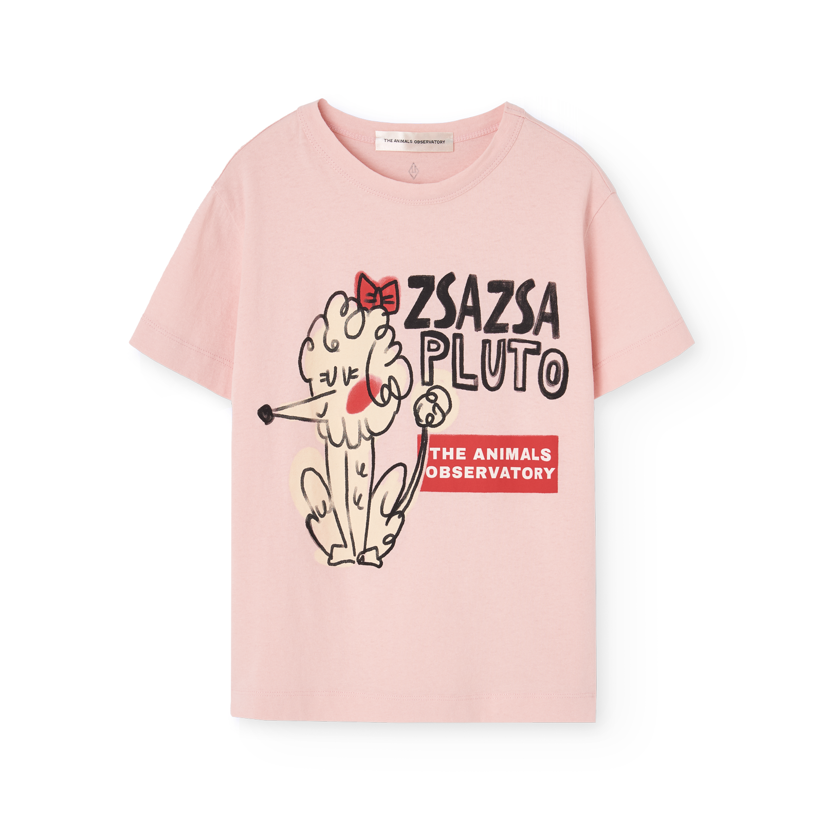 T-shirt rooster Zsazsa Pluto rose