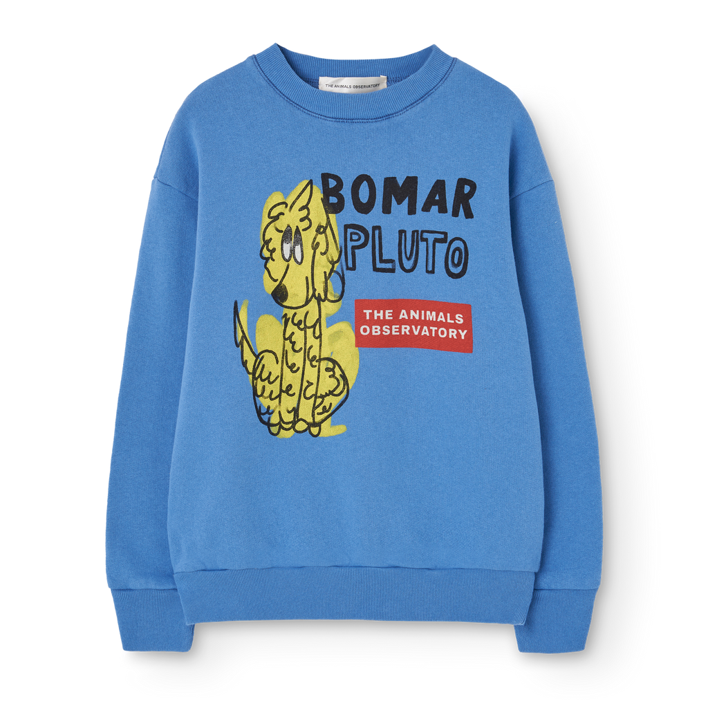 Sweat bear bleu Bomar Pluto