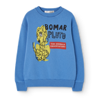 Sweat bear bleu Bomar Pluto