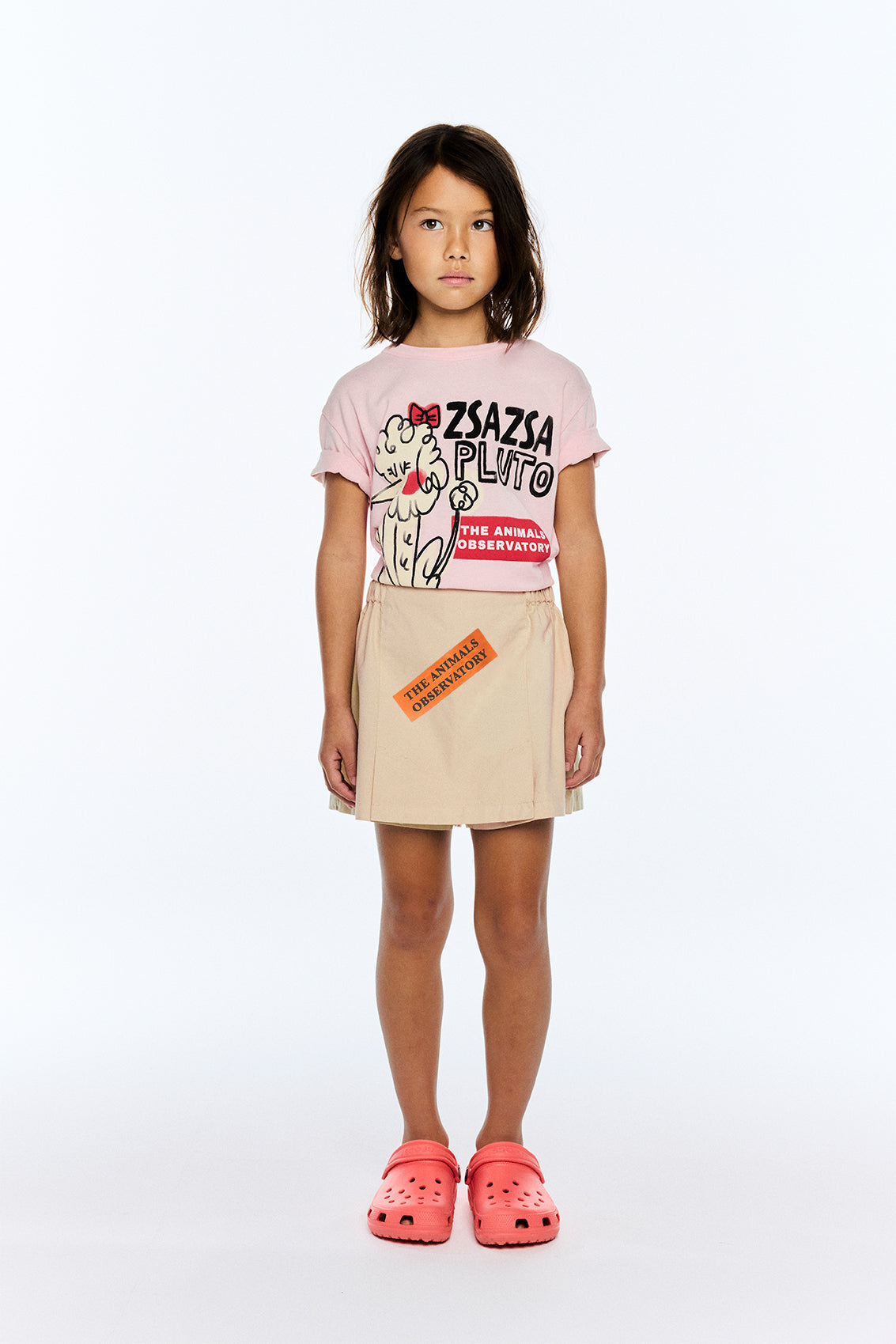 T-shirt rooster Zsazsa Pluto rose