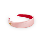Serre-tête satiné rose