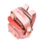 Jeune Premier Kids Backpack – New Bobbie Leopard Cherry