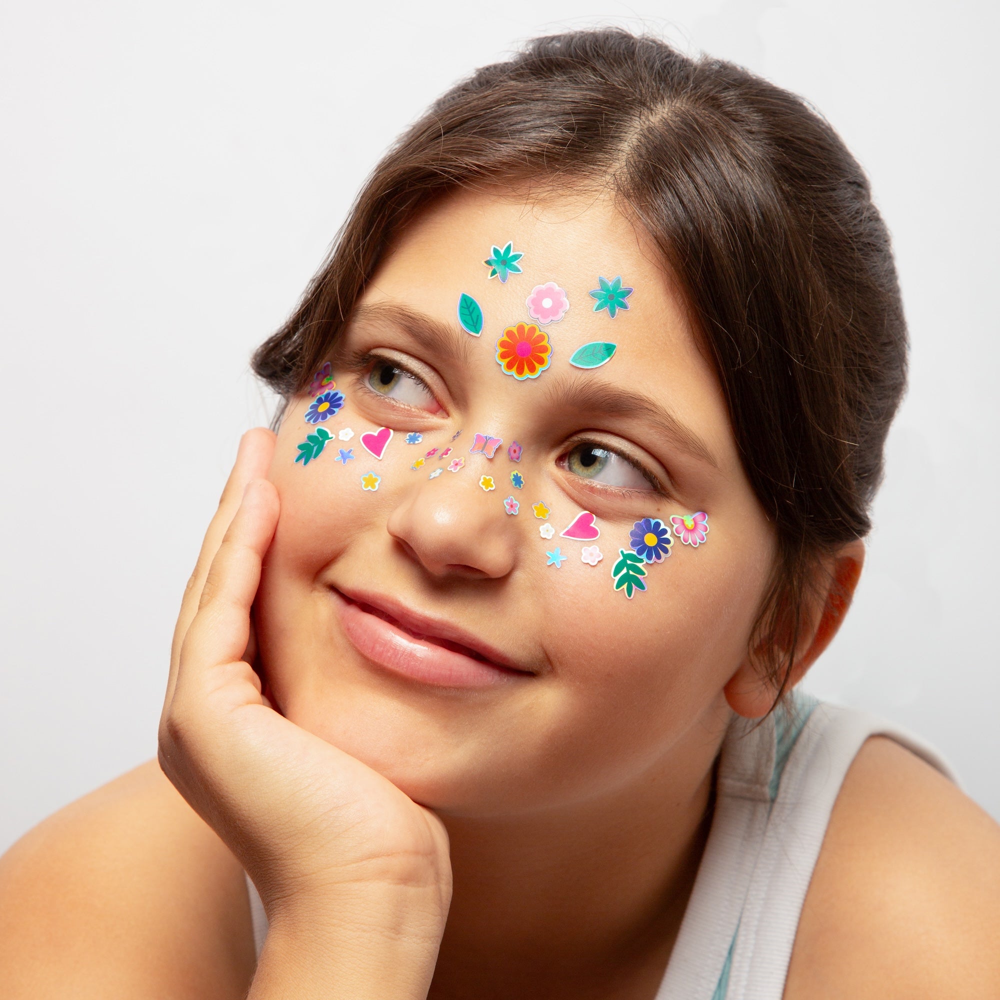 Flower - Face Stickers