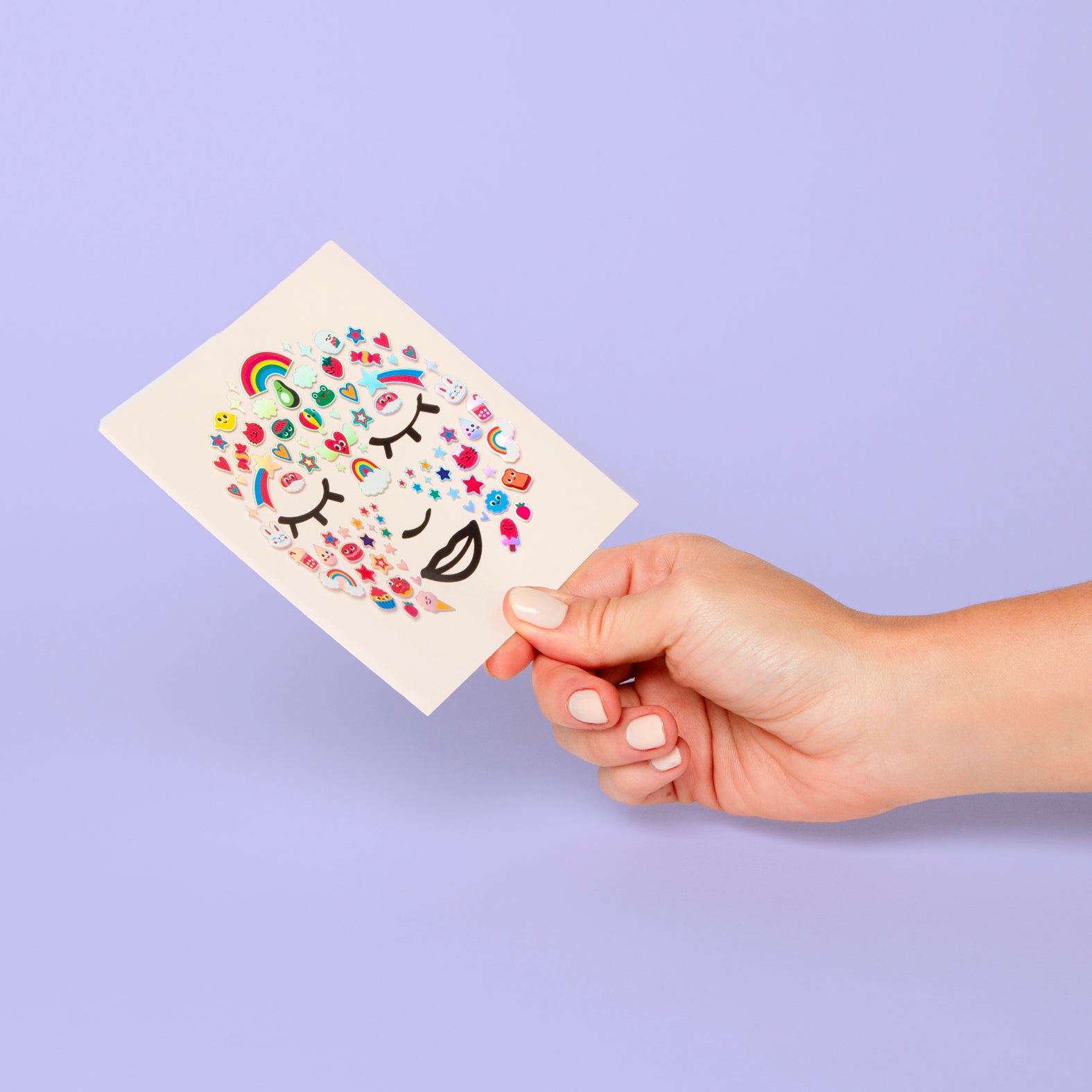 Kawaii - Face Stickers