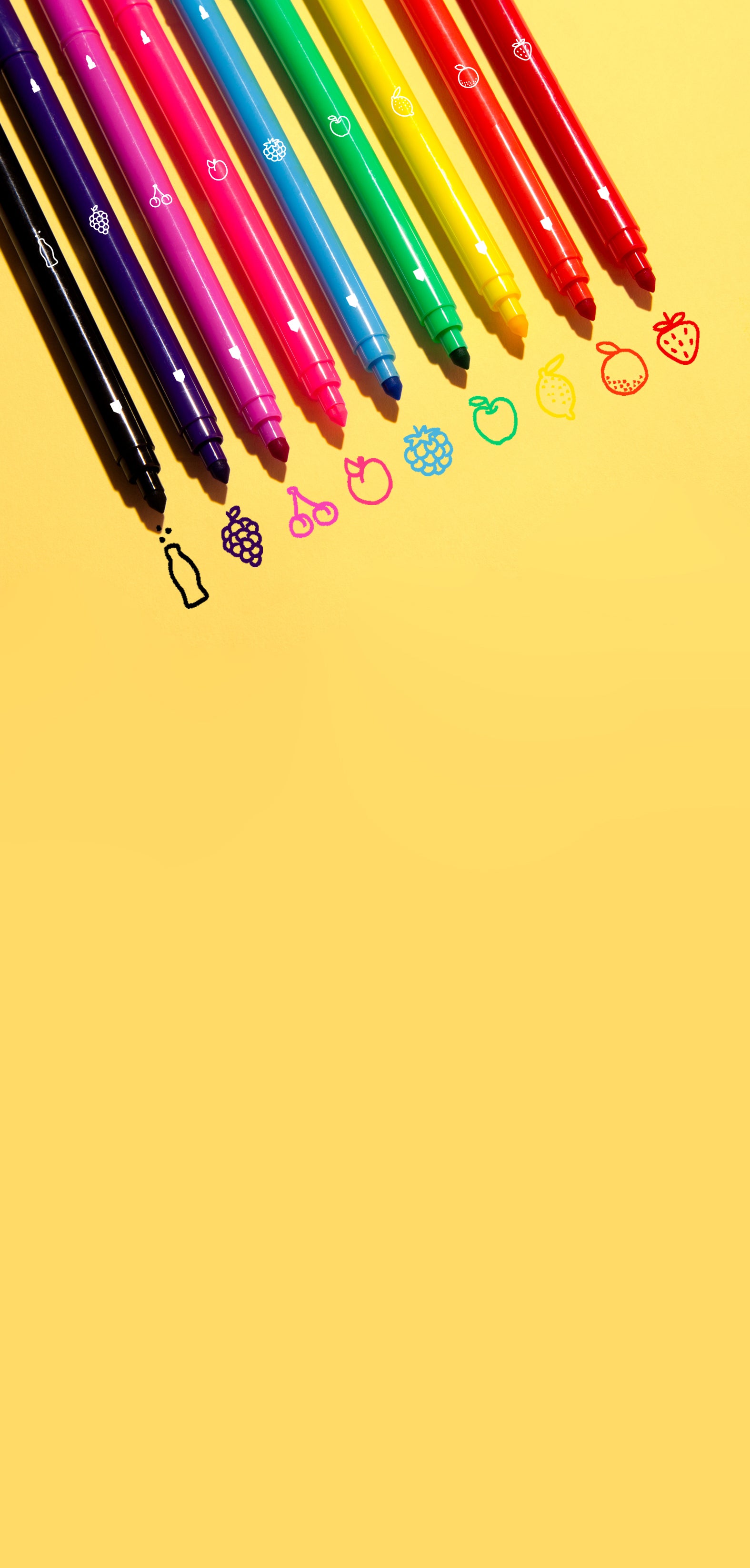 Scented markers 