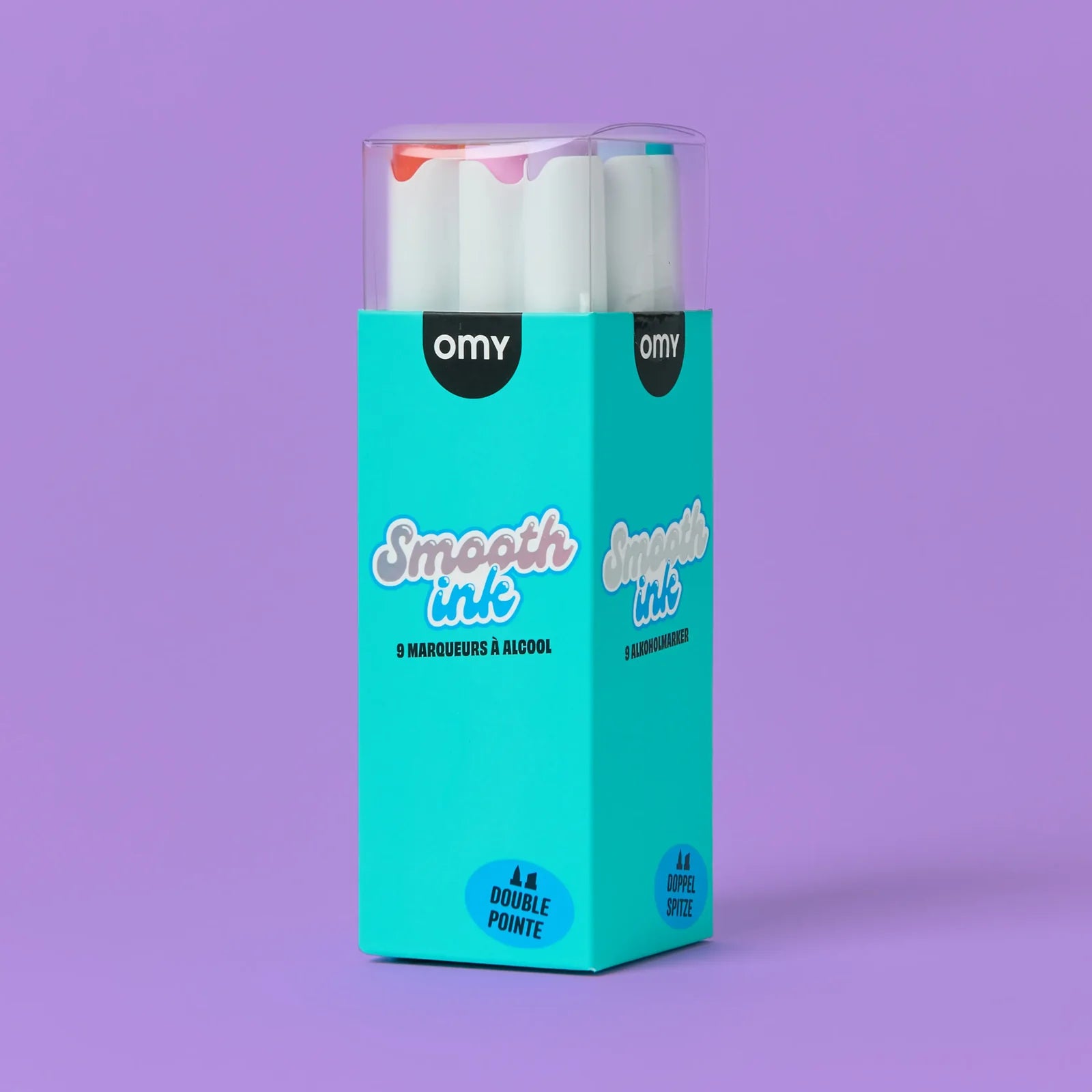 Marqueurs Alcool Smooth Ink (9 couleurs)