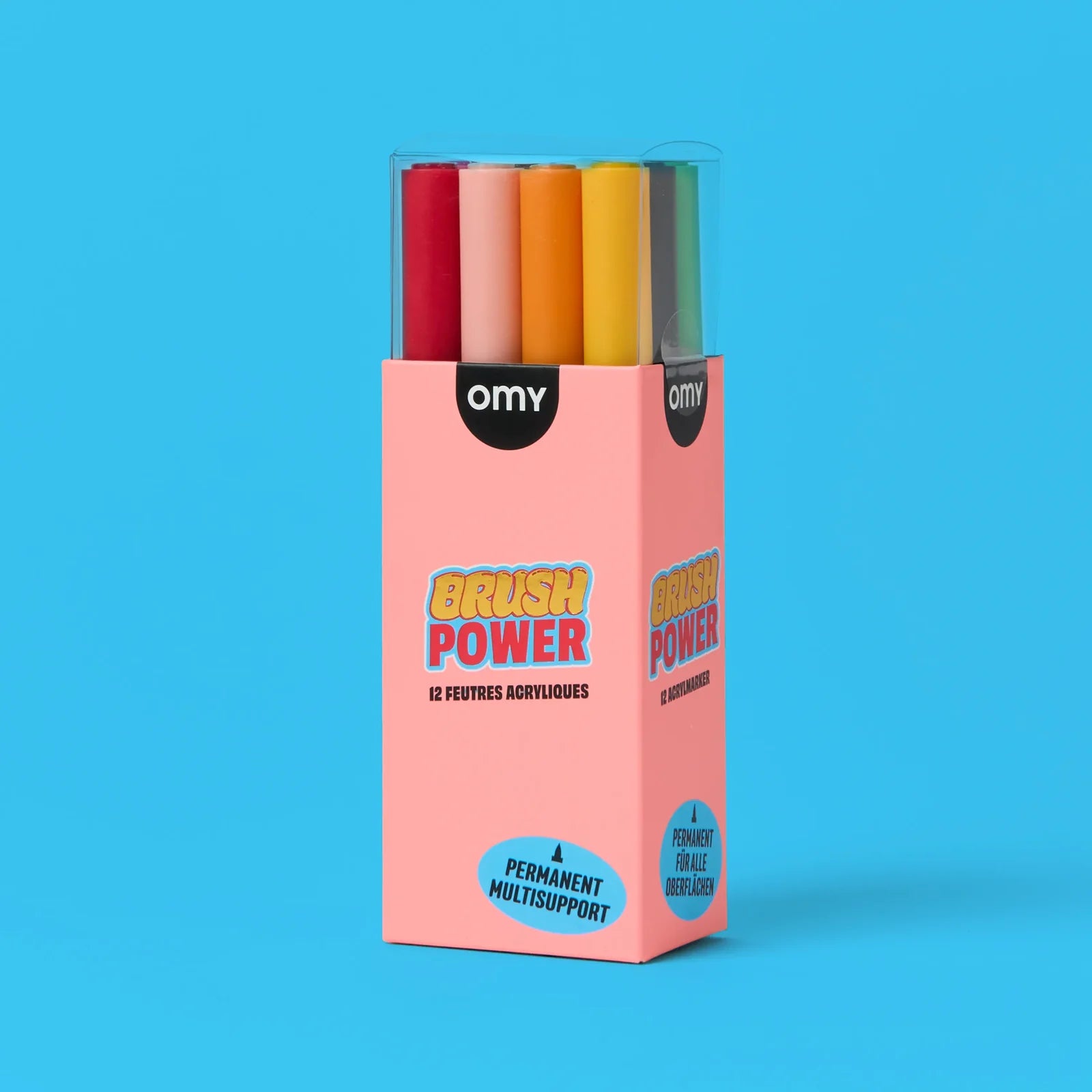 Feutres Acryliques Brush Power (12 couleurs)