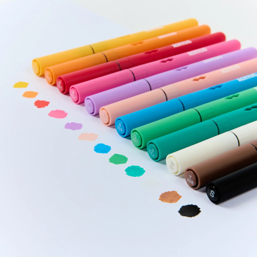 Feutres Acryliques Brush Power (12 couleurs)
