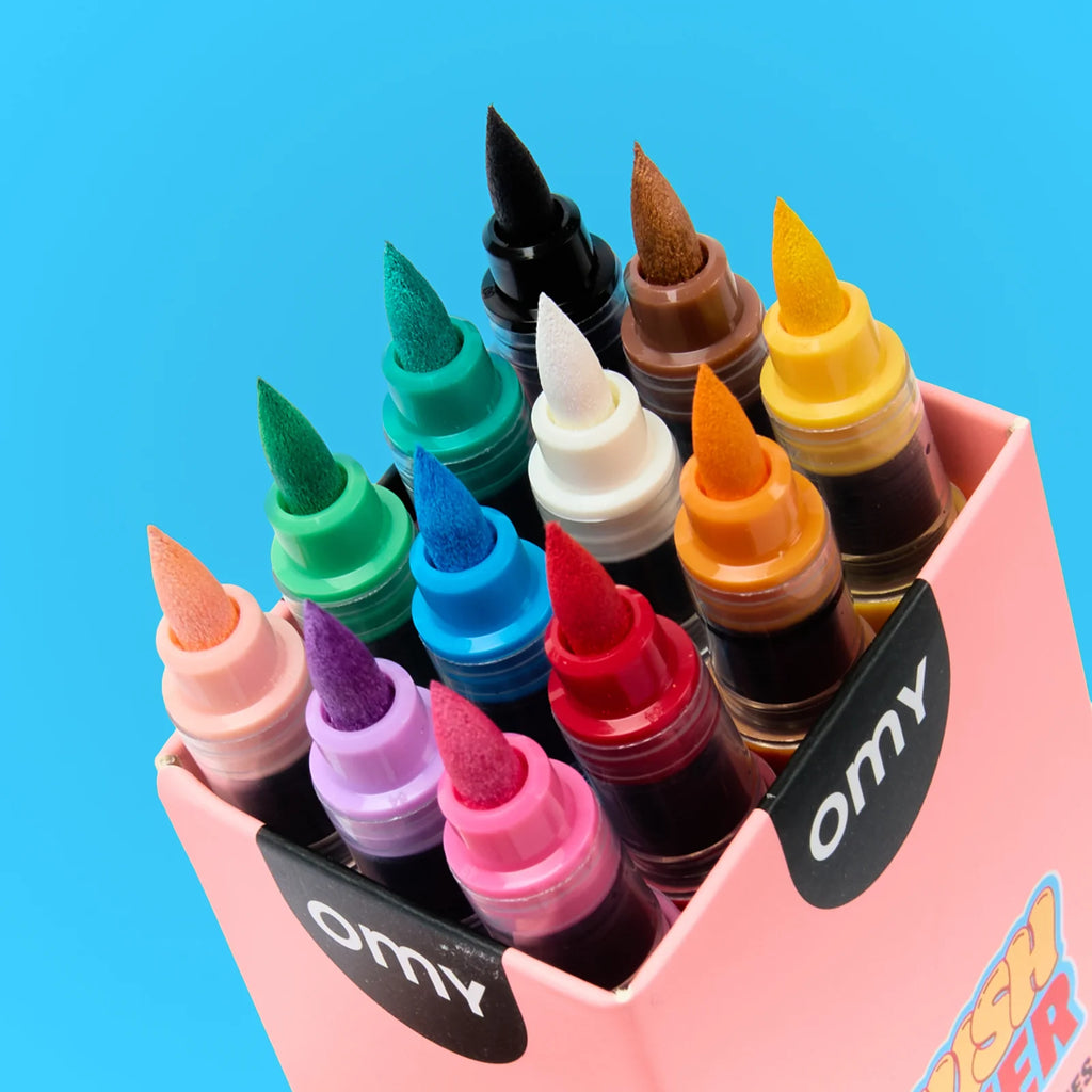 Feutres Acryliques Brush Power (12 couleurs)
