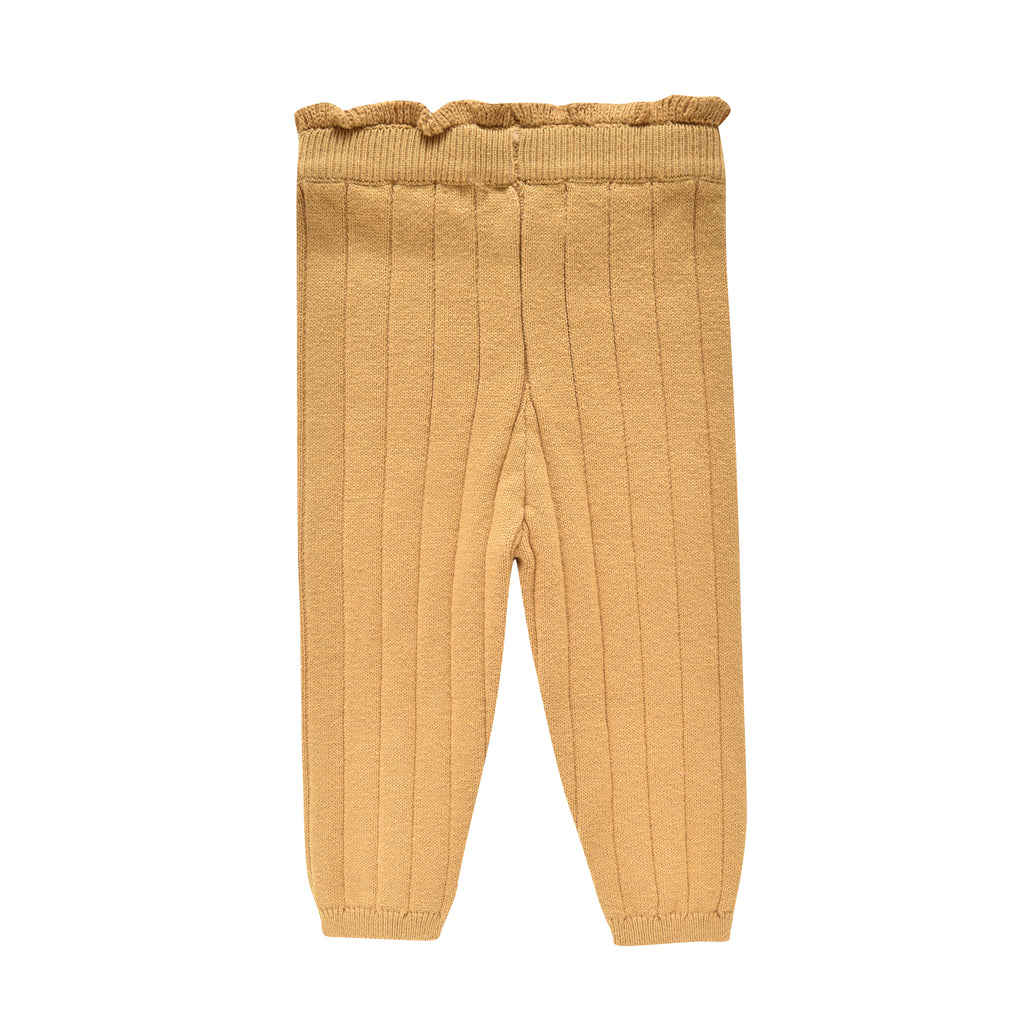 Legging bébé Legging Moldavia jaune coton bio bébé Louise Misha