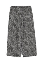 Zebra gray flare pants