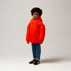Dragon Eye - Red down jacket