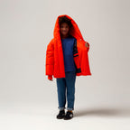 Dragon Eye - Red down jacket
