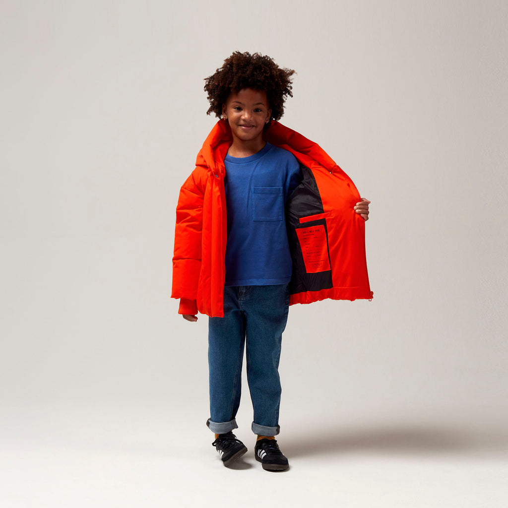 Dragon Eye - Red down jacket