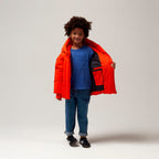 Dragon Eye - Red down jacket