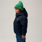 Smooth Lion Coat Navy blue