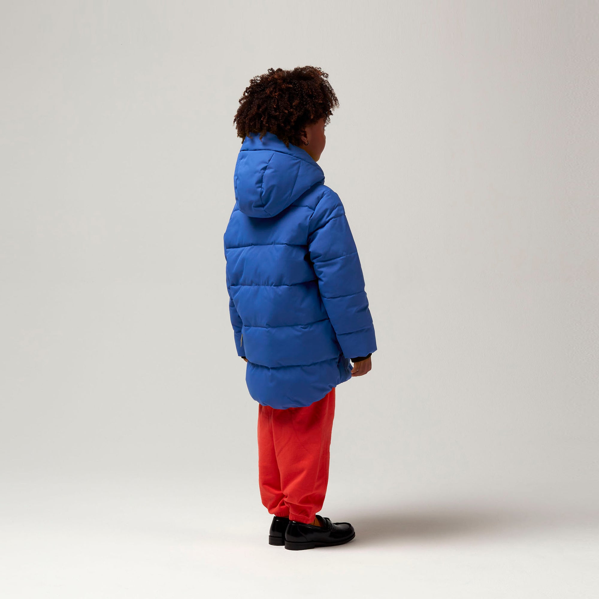 Purple Tiger Eye down jacket